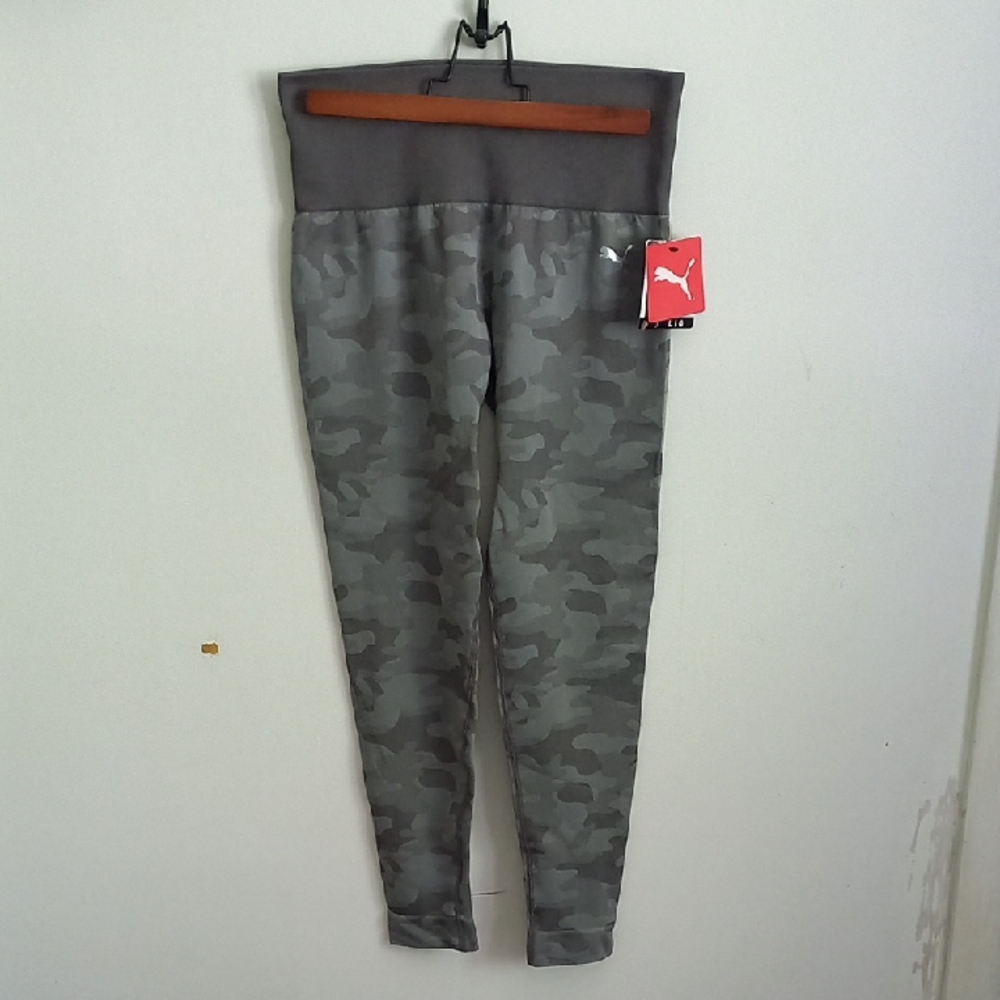 Puma Gray Performance Leggings